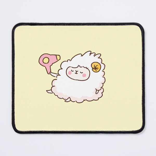 Item preview, Sheep Drying Its Wool With a Hairdryer designed and sold by Chunu Doodles.
