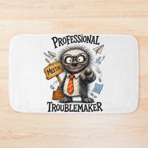 Item preview, Professional Meeting Troublemaker Honey Badger Office designed and sold by paintingnou.