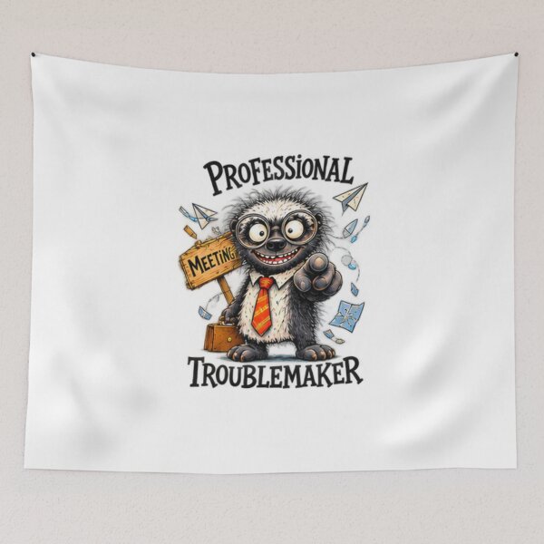 Item preview, Professional Meeting Troublemaker Honey Badger Office designed and sold by paintingnou.