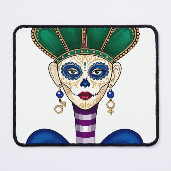 Item preview, Catrina Crown | Vintage Day of the Dead Tarot Art designed and sold by Ojo de Lilith.