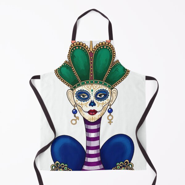 Item preview, Catrina Crown | Vintage Day of the Dead Tarot Art designed and sold by  Ojo de Lilith.