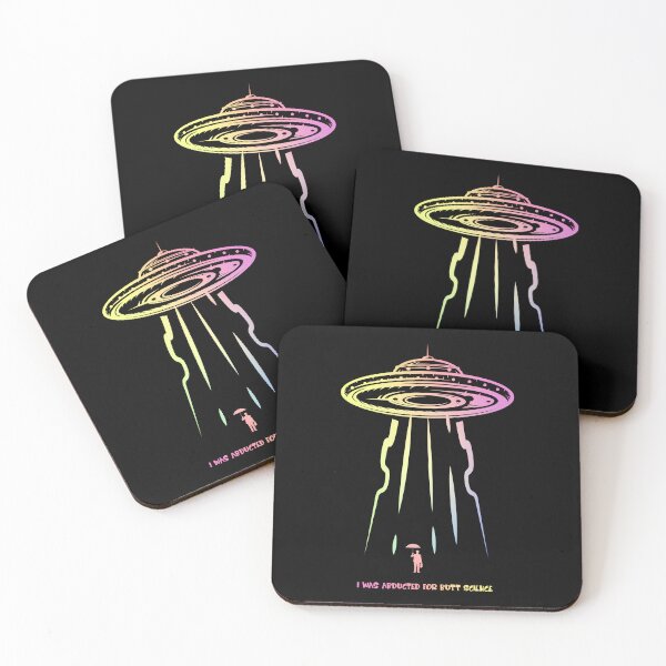 Item preview, Mens I Was Abducted For Butt Science Funny Alien UFO Gift designed and sold by ScienceCorner.