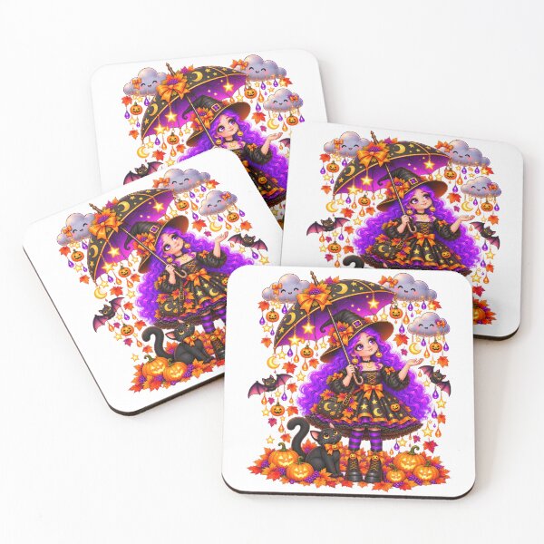 Item preview, Witchy Weather Forecast – Cute Halloween Witch designed and sold by The Cutting Room.