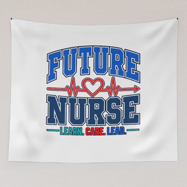 Item preview, Future Nurse Learn Care Lead Motivational Nursing Student Design designed and sold by Trendably.