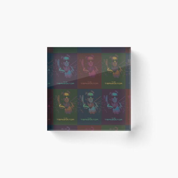 Item preview, Póster original de Terminator - Collage de arte pop hecho por fans designed and sold by Cathedral of Curiosity.