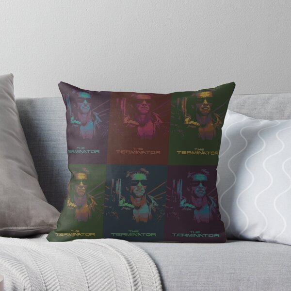 Item preview, Terminator Original Poster Fan Pop-Art Collage designed and sold by Cathedral of Curiosity.