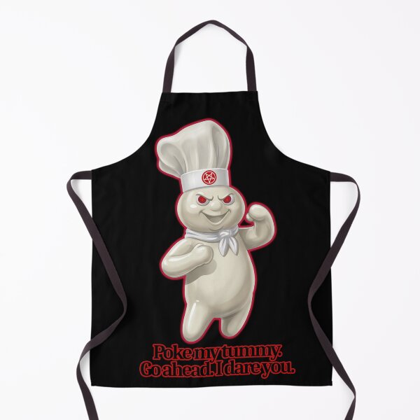 Item preview, Evil Doughboy Dark Humor Mashup - Poke My Tummy I Dare You designed and sold by Deviant Logic Design.