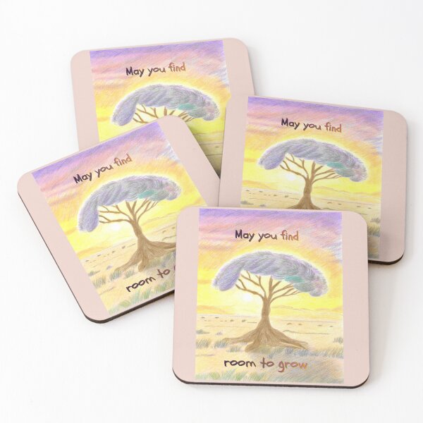 Item preview, May You Find Room To Grow - Inspirational Tree Nature Art   designed and sold by Julia N.