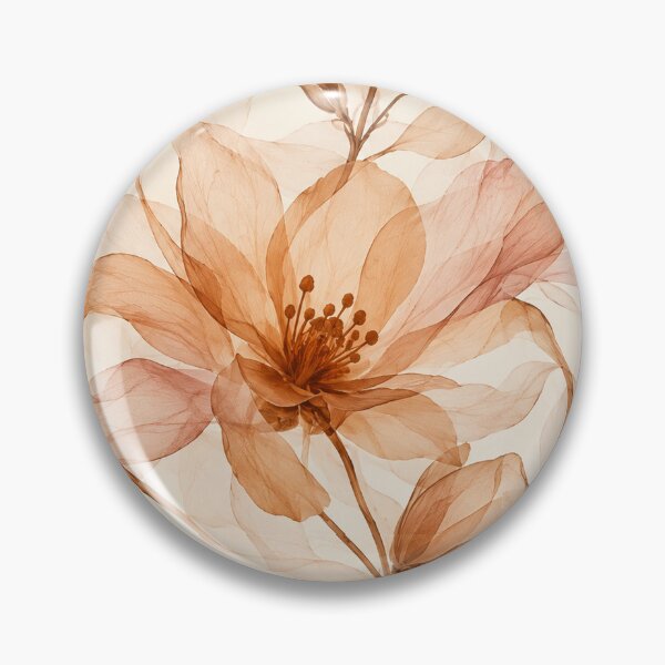 Item preview, X-RAY BOTANICAL / TRANSLUCENT FLORAL 01 designed and sold by Bodique.