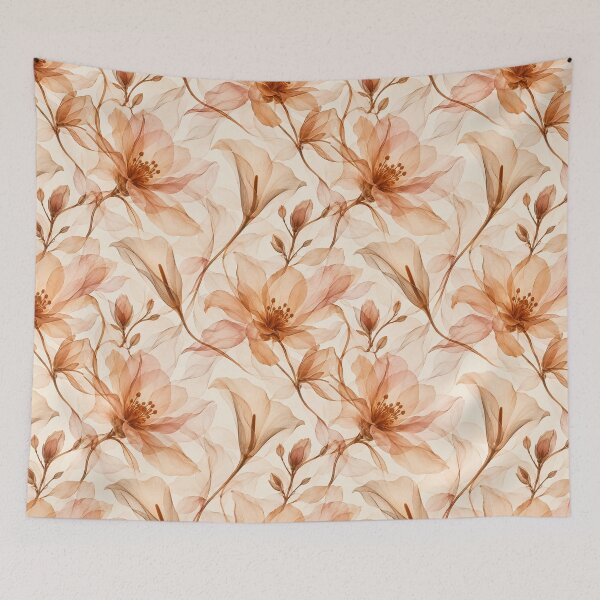 Item preview, X-RAY BOTANICAL / TRANSLUCENT FLORAL 01 designed and sold by Bodique.