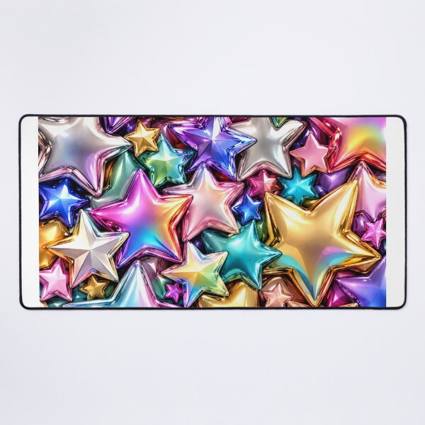 Item preview, Multicolor Metallic Stars designed and sold by Axokris.