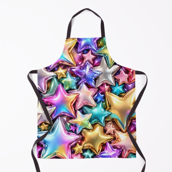 Item preview, Multicolor Metallic Stars designed and sold by Axokris.