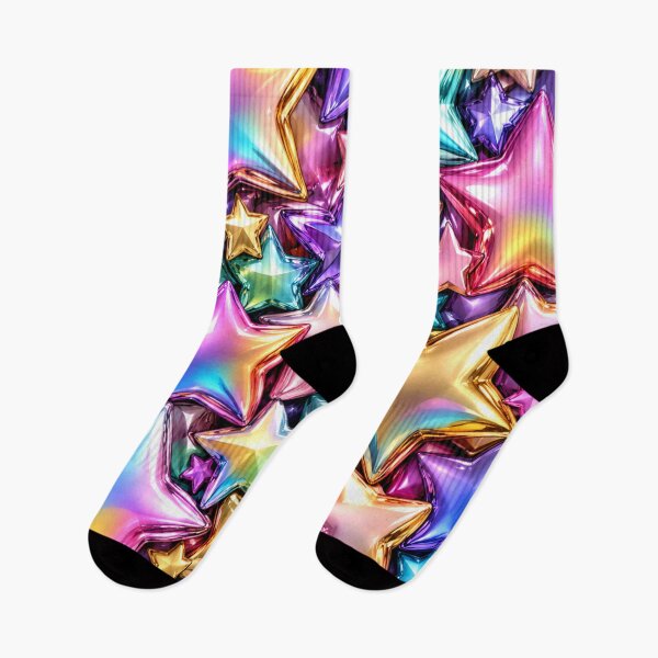 Item preview, Multicolor Metallic Stars designed and sold by Axokris.