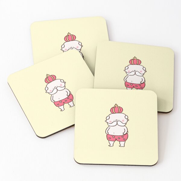 Item preview, The Naked King From The Emperor's New Clothes designed and sold by Chunu Doodles.