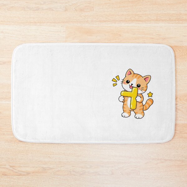 Item preview, Cute Orange Tabby Cat with Korean Hangul Vowel ㅓ Kawaii Kitty designed and sold by NoopnyangStudio.