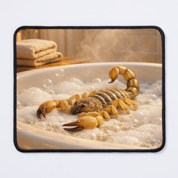 Item preview, Desert Hairy Scorpion Bathtub designed and sold by Sillytoe.