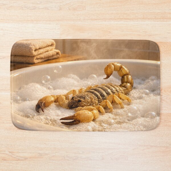 Item preview, Desert Hairy Scorpion Bathtub designed and sold by Sillytoe.