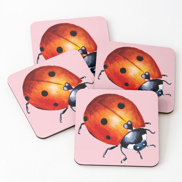 Item preview, Ladybug – Watercolor Insect Illustration designed and sold by Greitas.