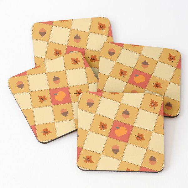 Item preview, Fall Patchwork Quilt Seamless Pattern designed and sold by MilkatTaklim153.