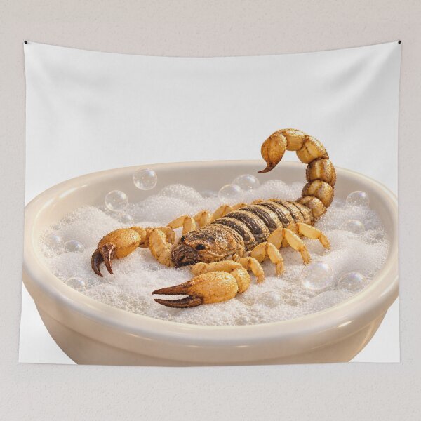 Item preview, Desert Hairy Scorpion Bubble Bath designed and sold by Sillytoe.