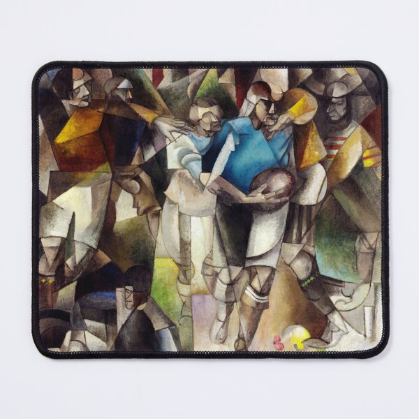 Item preview, Albert Gleize, "Football Players", 1912-13, Art Print designed and sold by Fine-Art-Hub.