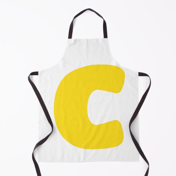Item preview, Halloween Yellow Letter C Initial designed and sold by remoteart.