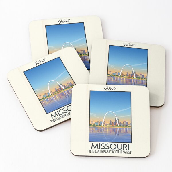 Item preview, Missouri Scenic Vintage Style Travel Advert designed and sold by Dimensionality.