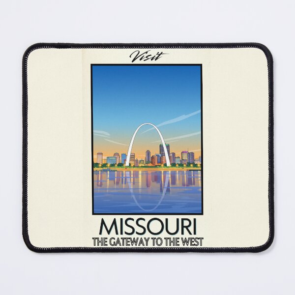 Item preview, Missouri Scenic Vintage Style Travel Advert designed and sold by Dimensionality.