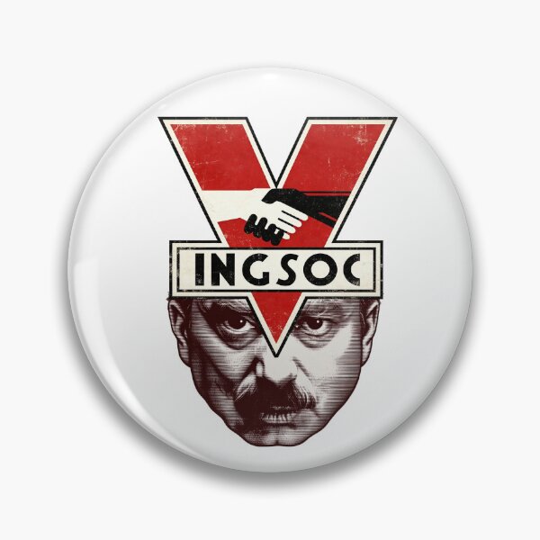 Artikelvorschau, 1984 - INGSOC - DER GROSSE BRUDER BEOBACHTET DICH! entworfen und verkauft von Presents For The Dead.