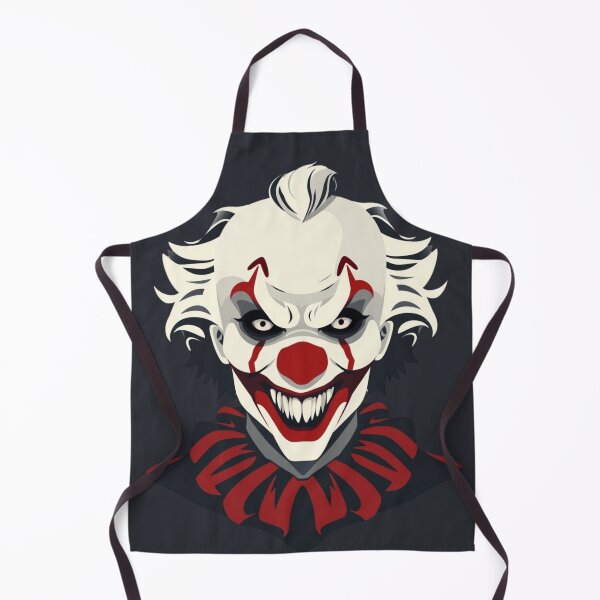 Item preview, Evil Horror Clown Smile - Creepy Halloween Monster Art designed and sold by ERODED SELF.
