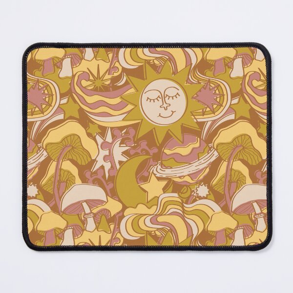 Item preview, Psychedelic Daydream in Gold + Mauve designed and sold by YesterdayColl.