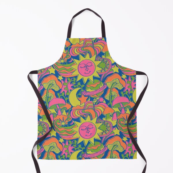 Item preview, Psychedelic Daydream in Neon + Blue designed and sold by YesterdayColl.
