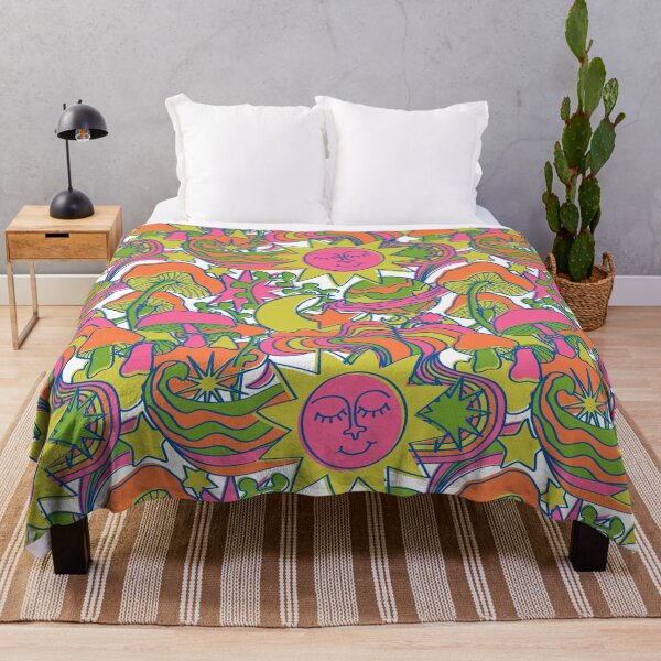 Item preview, Psychedelic Daydream in Neon + White designed and sold by YesterdayColl.