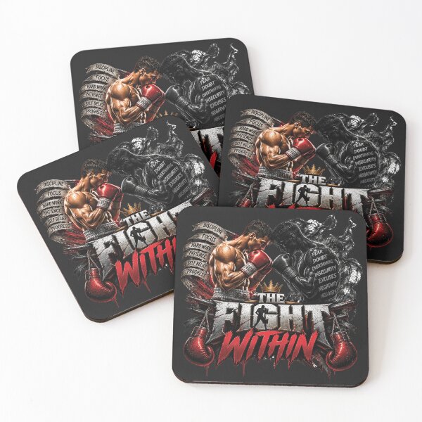 Item preview, The Fight Within | Boxing Gift For Fighters And Combat Sports Athletes designed and sold by M. Mamdouh Artworks.