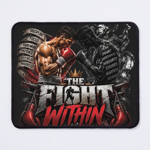 Item preview, The Fight Within | Boxing Gift For Fighters And Combat Sports Athletes designed and sold by M. Mamdouh Artworks.
