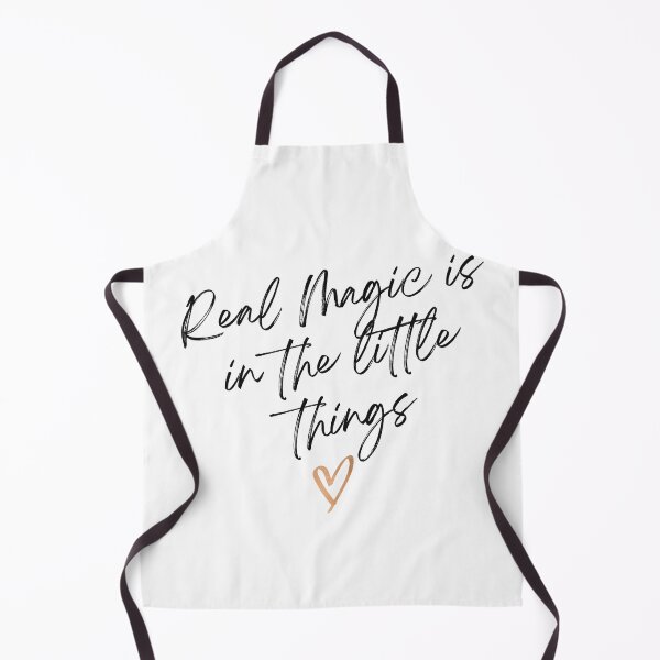 Item preview, Real Magic Is in the Little Things Inspirational Quote Minimalist Art designed and sold by HYPNK.