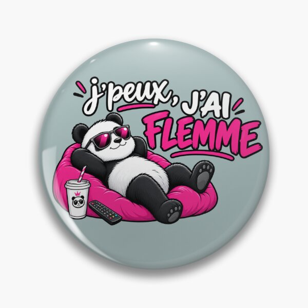 Item preview, I Can, I'm Lazy – Panda Humor & Chill designed and sold by POP FACTORY.