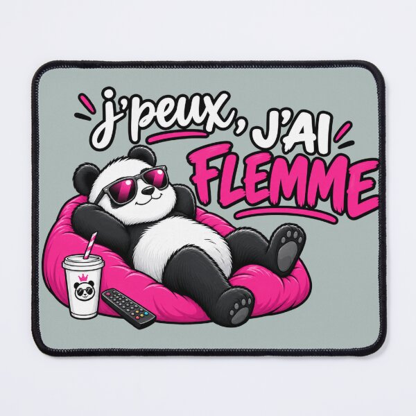 Item preview, I Can, I'm Lazy – Panda Humor & Chill designed and sold by POP FACTORY.