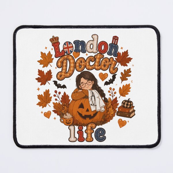 Item preview, London Doctor Life Autumn Pumpkin Halloween designed and sold by TheChalkyFox.