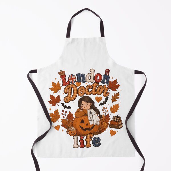 Item preview, London Doctor Life Autumn Pumpkin Halloween designed and sold by TheChalkyFox.