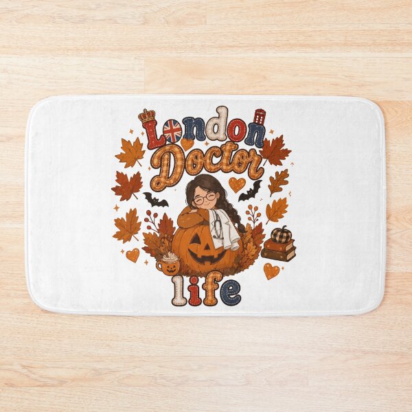 Item preview, London Doctor Life Autumn Pumpkin Halloween designed and sold by TheChalkyFox.