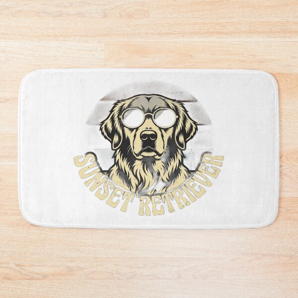 Item preview, Retro Golden Retriever Sunset Sunglasses Vintage Dog⁠ designed and sold by Walidsolo25.