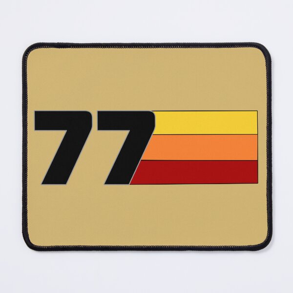 Item preview, 1970s retro 77 and stripes designed and sold by hitNmiss.