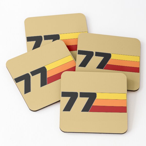 Item preview, 1970s retro 77 and stripes designed and sold by hitNmiss.