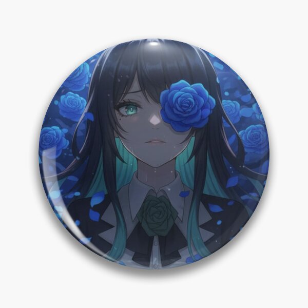 Item preview, Ado - Blue Rose Illustration Utaite J-pop designed and sold by Oddloop42.