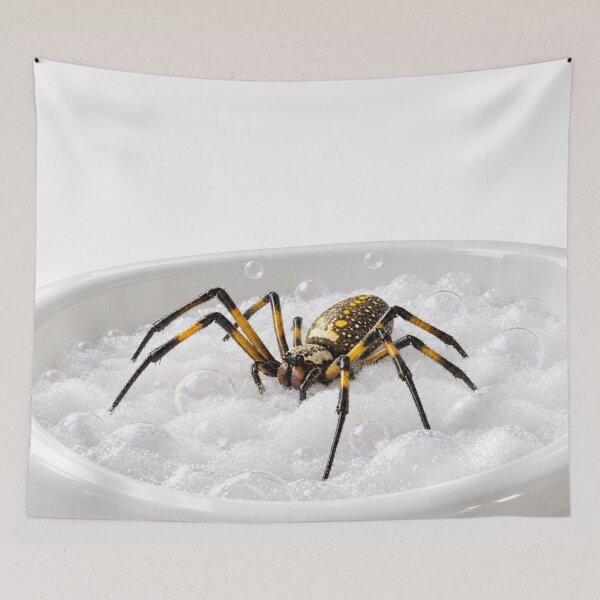 Item preview, Golden Orb Weaver Bubble Bath designed and sold by Sillytoe.