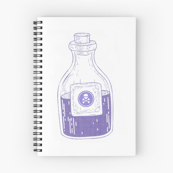 Item preview, Botella de veneno designed and sold by emzillustration.