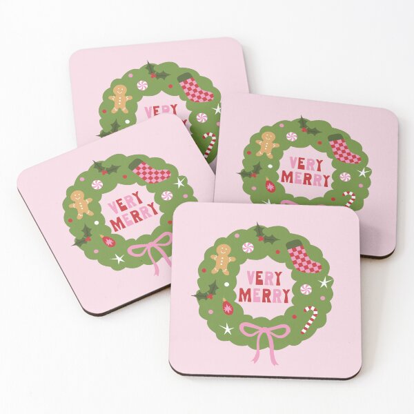 Item preview, Very Merry Wreath designed and sold by Britt Whitaker Design.