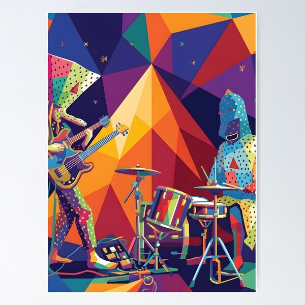 Item preview, angine de poitrine pop art designed and sold by Kindcorner.