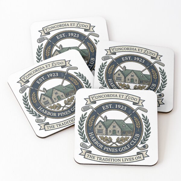 Item preview, Harbor Pines Golf Club Est 1923 Old Money Aesthetic Vintage Country Club Crest  designed and sold by Wear Sculpt.